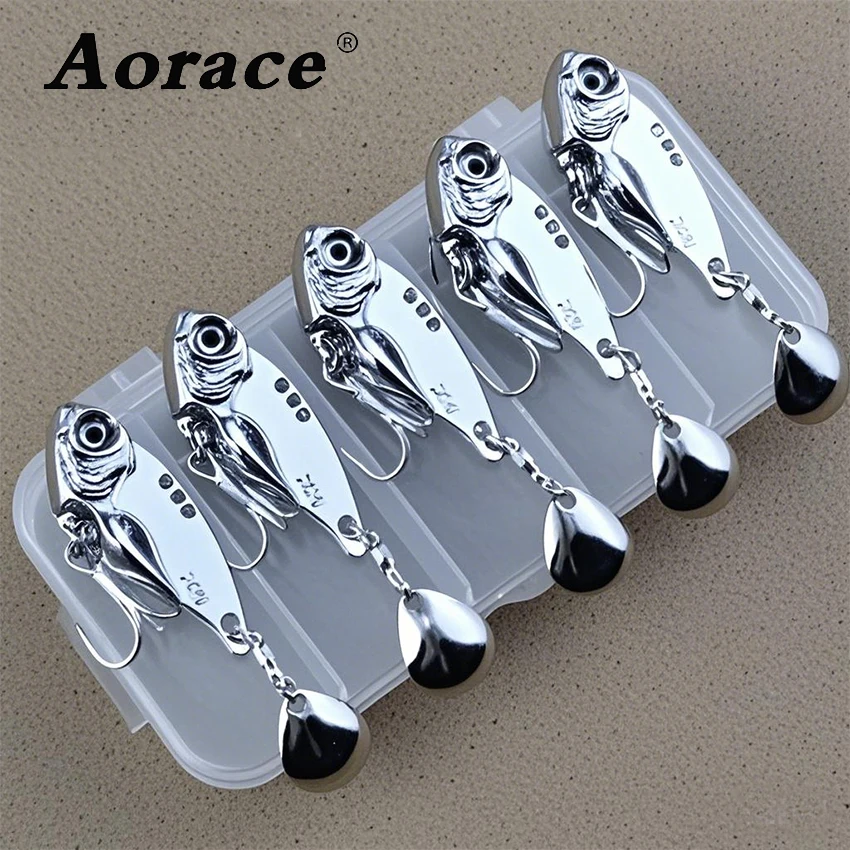 Jigs giratorios de metal VIB – señuelo para trucha y pesca - imagen 2