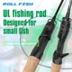 Caña ultraligera ROLLFISH UL Minnow de carbono para trucha y panfish - imagen 3