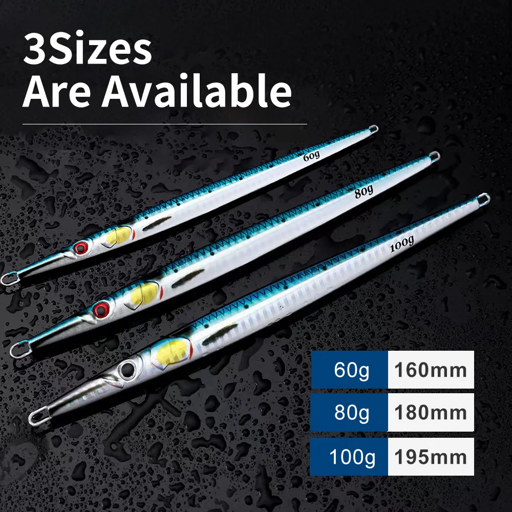JIGGINGPRO Señuelos de jigging para pesca en agua salada - imagen 4