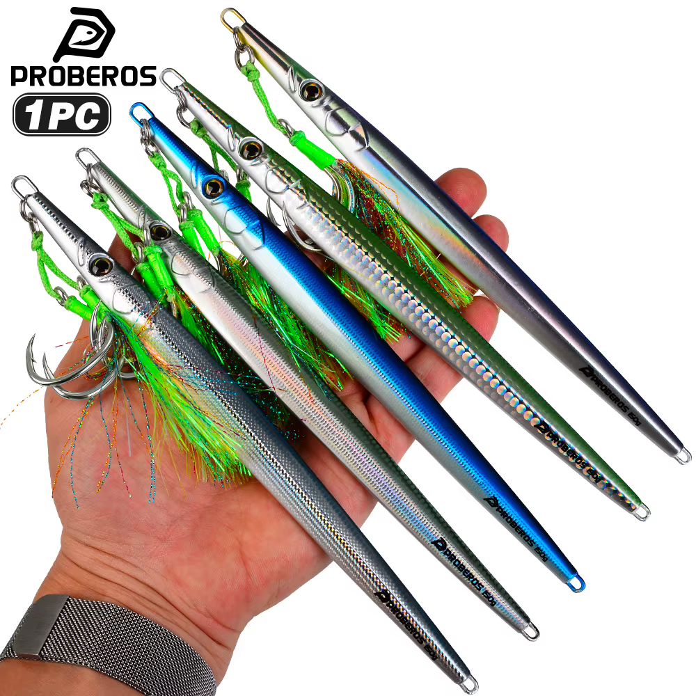 Señuelo Jigging Proberos Hundimiento Rápido para Pesca Vertical - imagen 4
