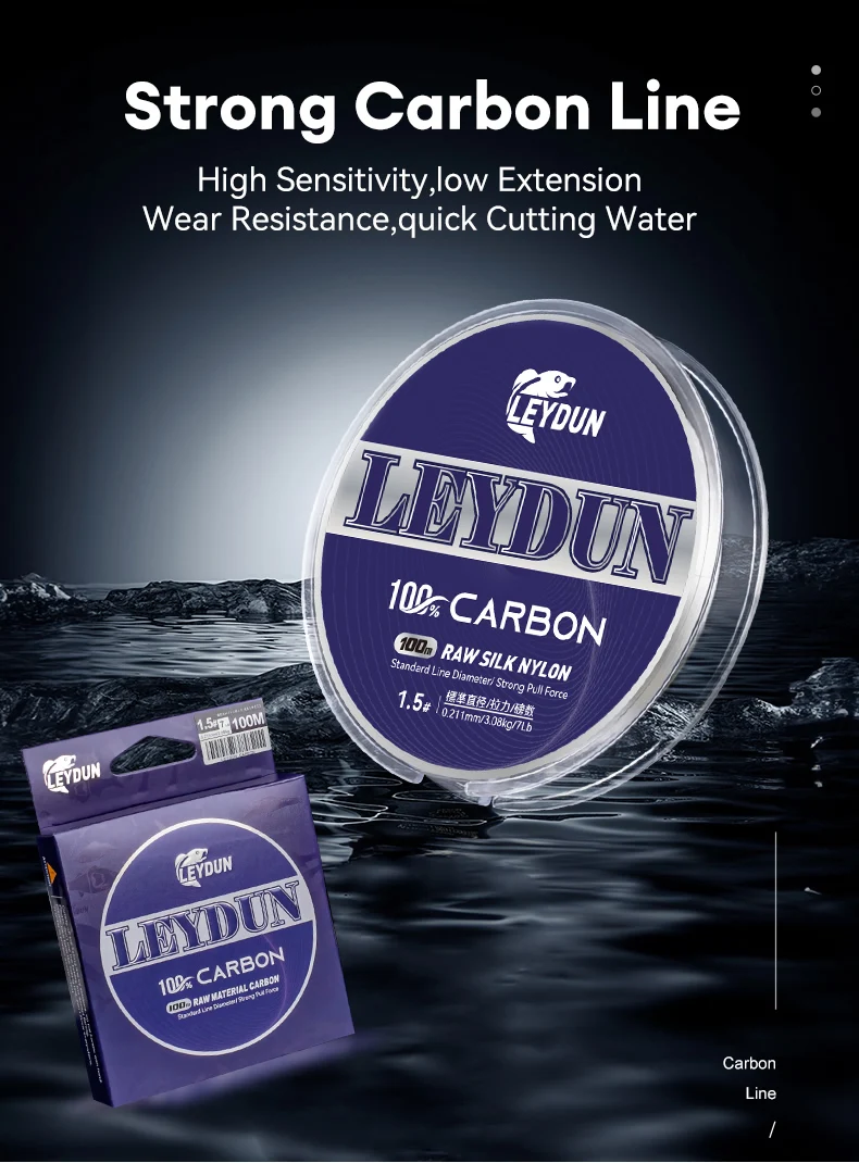 Línea de pesca LEYDUN para pesca con mosca