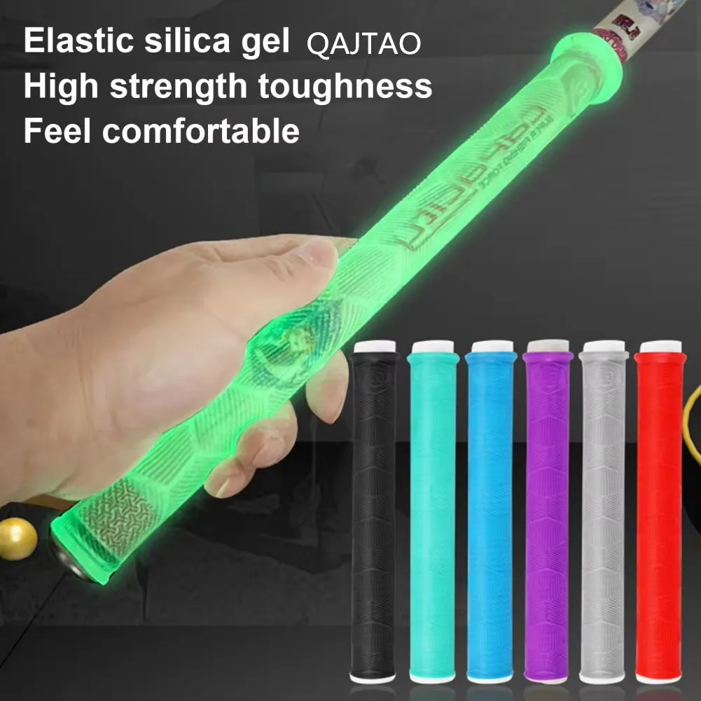 Mango antideslizante de silicona luminosa para caña de pesca nocturna - imagen 2
