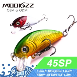 MOOKZZ 028F Señuelo flotante pececillo para spinning