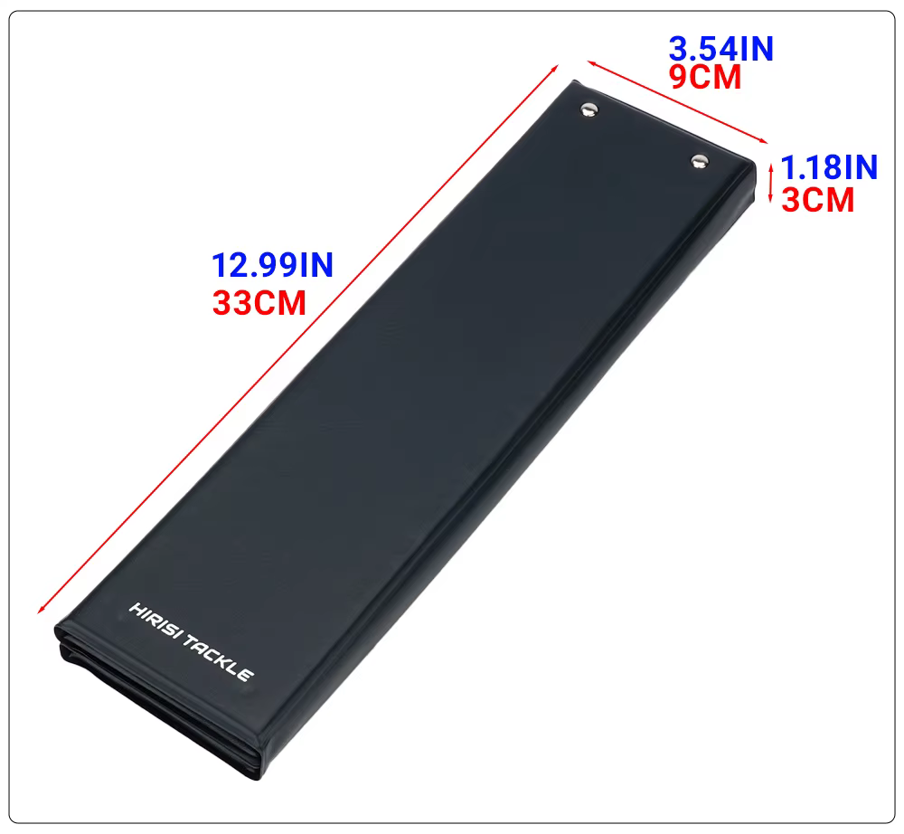 Hirisi W103 carp fishing rig wallet organizado cierre magnético