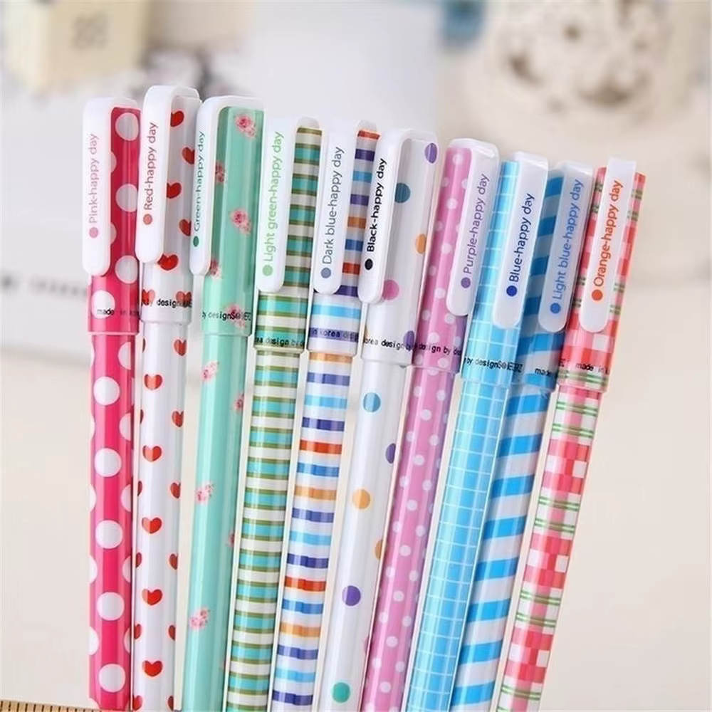 Set Bolígrafos Gel Colores – 0,38mm para Señuelos de Pesca - imagen 3