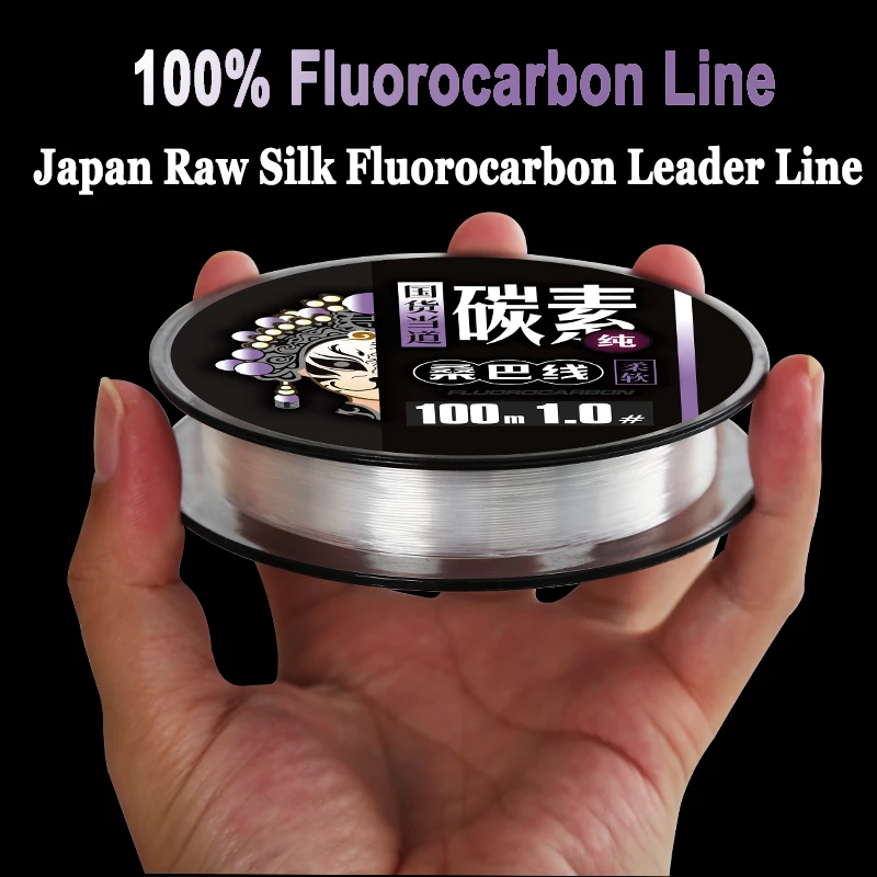 Zukibo Línea de Fluorocarbono Transparente – Resistente a la Abrasión - imagen 4