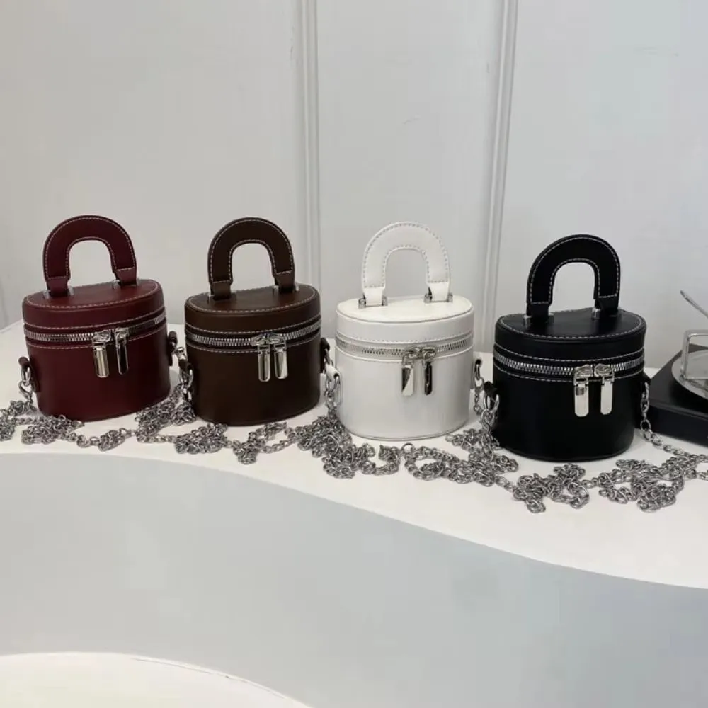 Mini bolso bandolera café de verano