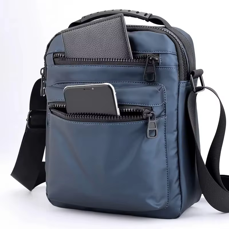 Bolso bandolera de pesca con cremallera y portaaparejos - imagen 4