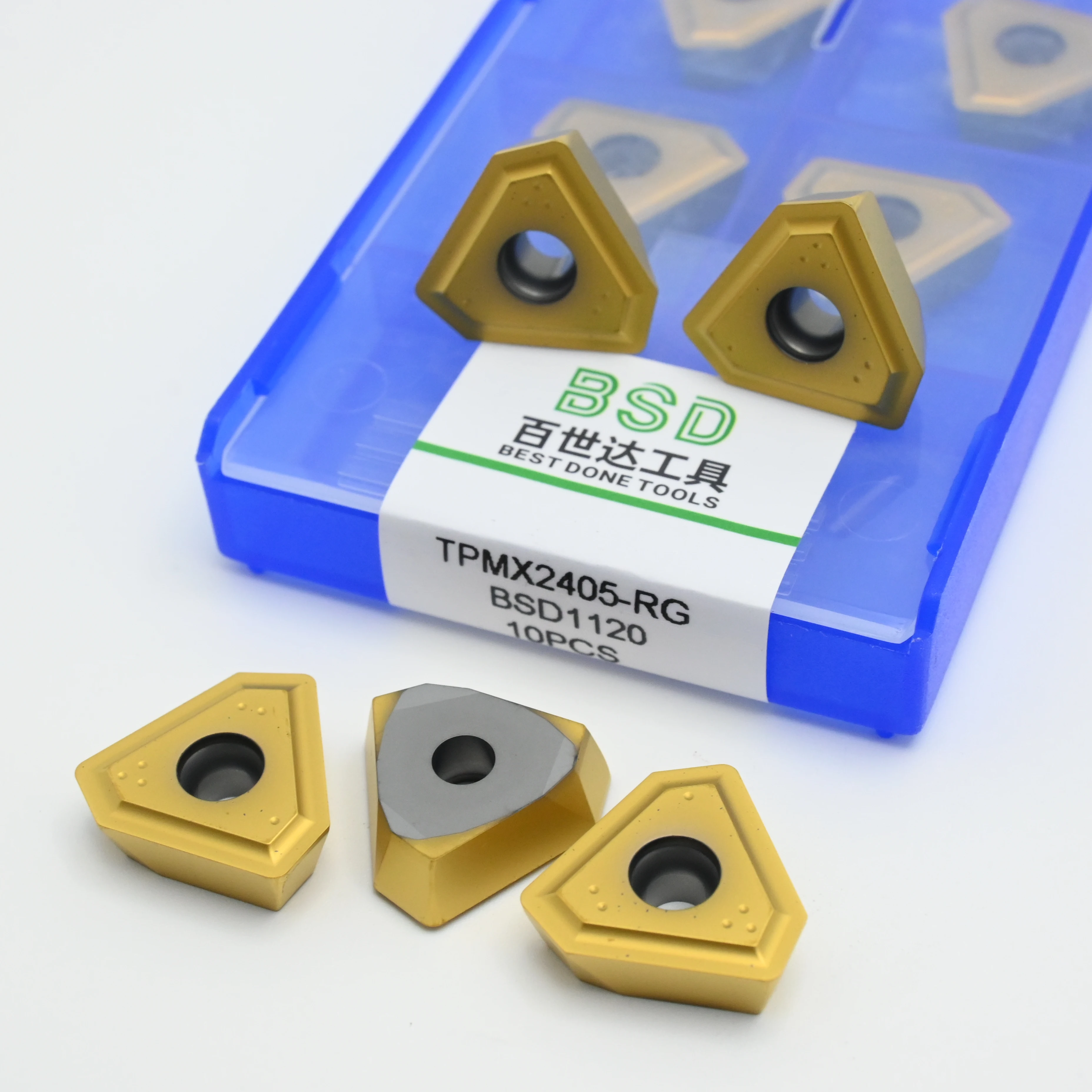 Insertos de carburo recubiertos para torneado CNC – Herramientas de precisión - imagen 3