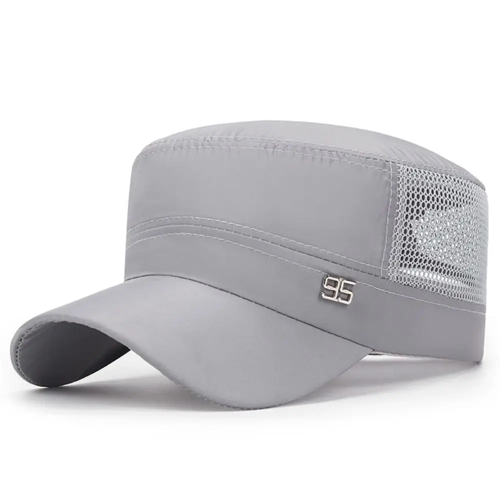Gorra de béisbol transpirable ajustable para pesca al sol cadete