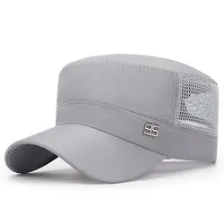 Gorra de béisbol transpirable ajustable para pesca al sol cadete