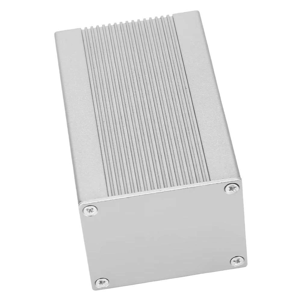 Carcasa CNC de aluminio con disipador para electrónica - imagen 5