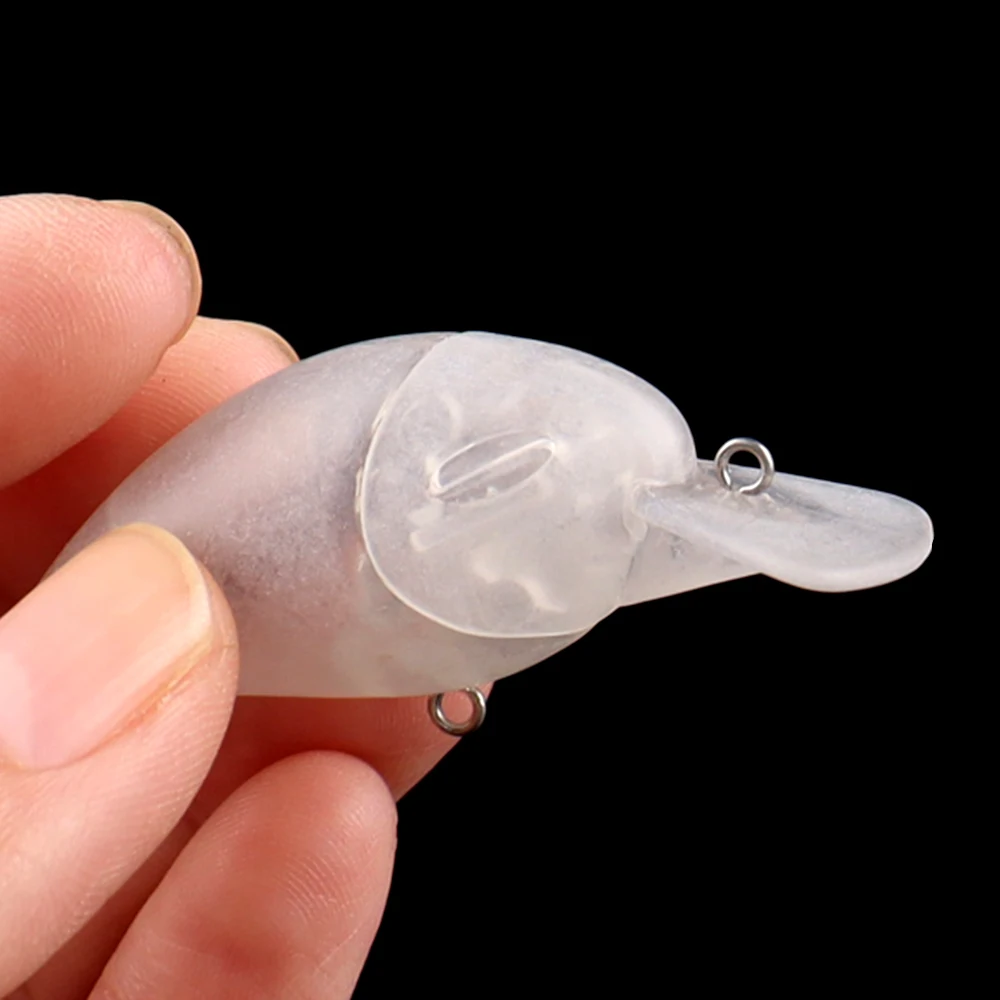 Dr.Holife Crankbait blanco sin pintar – señuelo para bricolaje