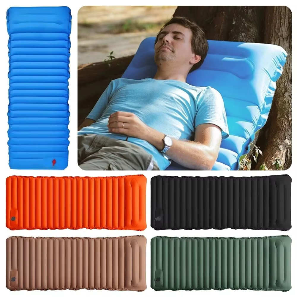 Colchón autoinflable camping 2cm con bomba integrada – ultraligero - imagen 2