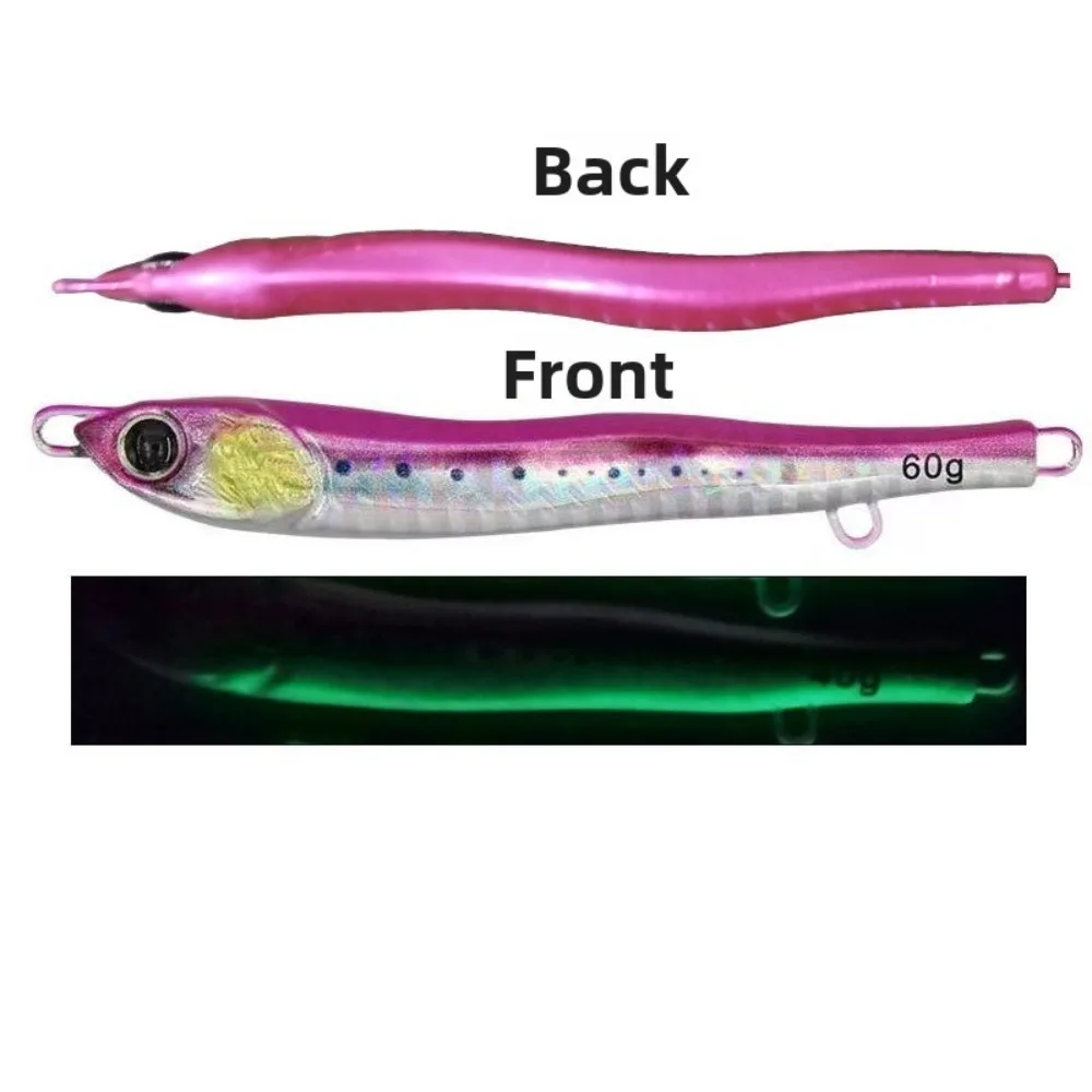Snel Jig 3D impreso hundente de luz: anzuelo metal para pesca - imagen 2