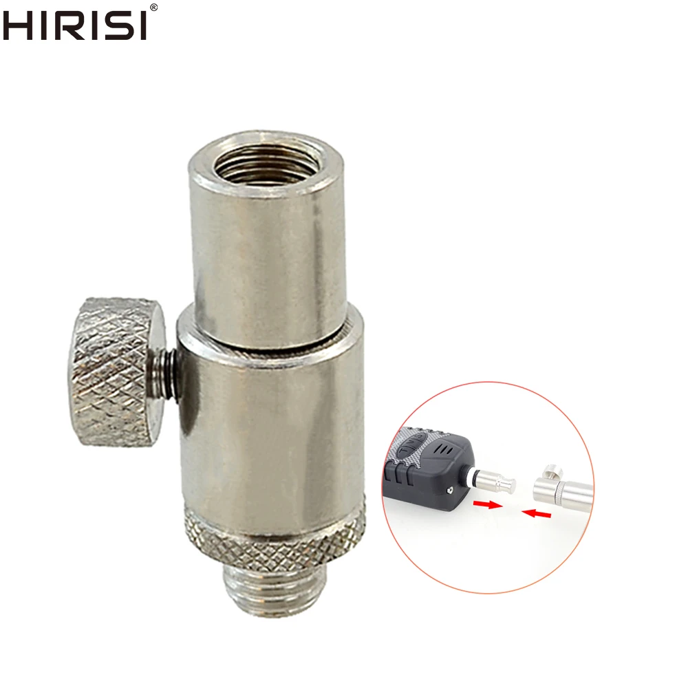 Conector de cambio rápido de aluminio Hirisi para pesca de carpa - imagen 3