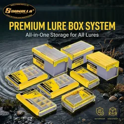 Caja de aparejos SAMOLLA – Organizador versátil para señuelos y cebo
