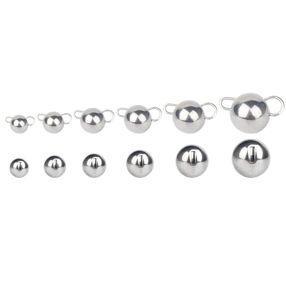 MUUNN plomos Cheburashka de tungsteno bala cañón para jig head