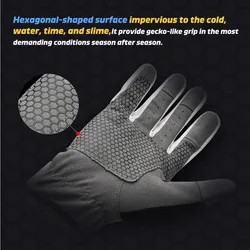 Noeby Guantes de pesca antideslizantes de arrastre – UV