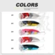 D1 Topwater Popper señuelo flotante con anzuelo triple para lucio - imagen 2