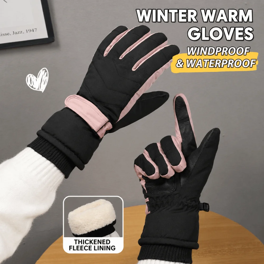 Guantes impermeables a prueba de viento con pantalla táctil - imagen 5
