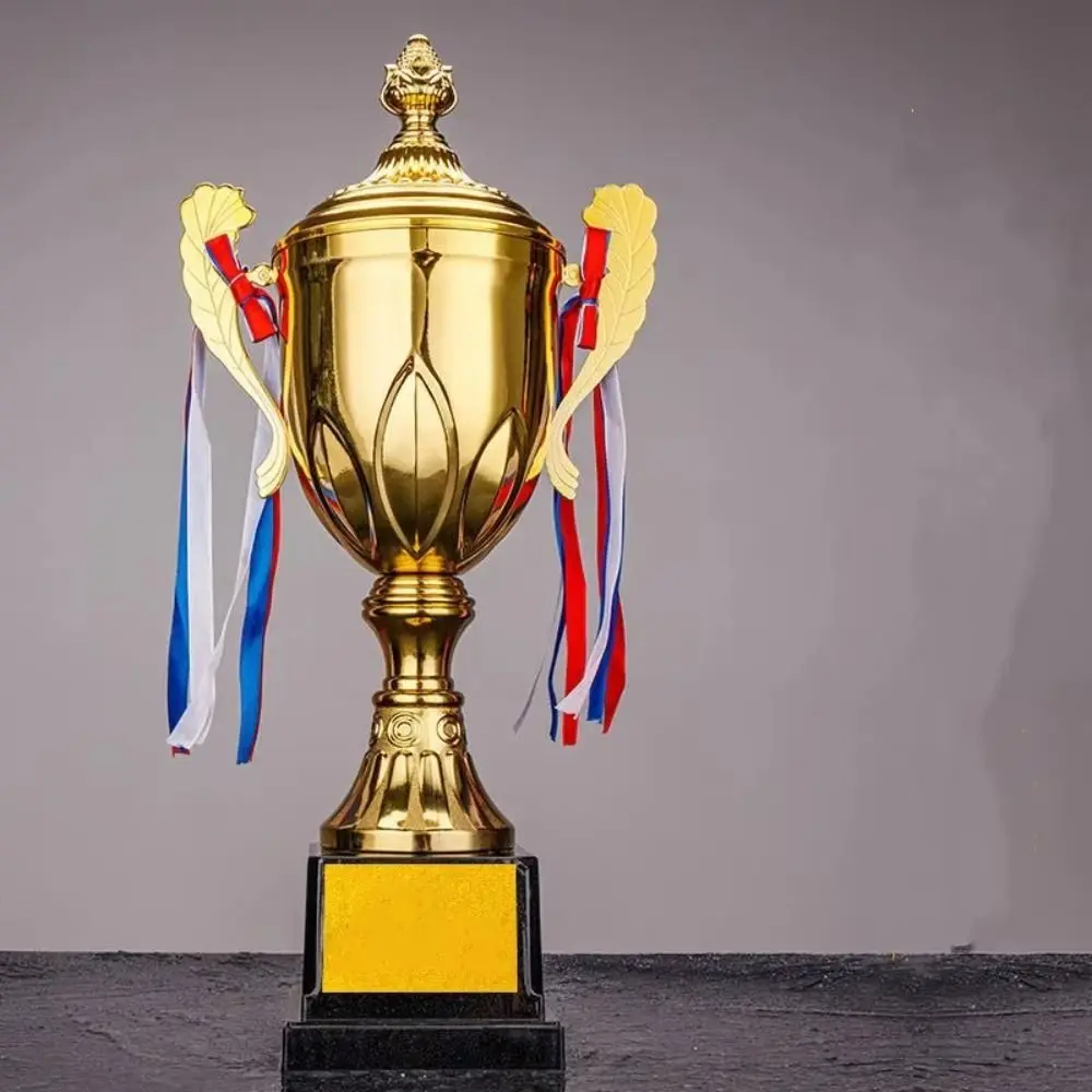Trofeo fútbol metálico Oro Plata Bronce para premios deportivos - imagen 2