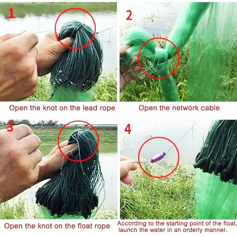 Lawaia Red Pesca Monofilamento Línea Verde 20M/50M – Aparejo con Plomo - imagen 5