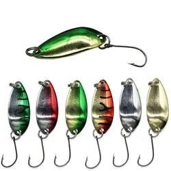 Spinner Microbless para trucha – Mini cuchara 3g 3,2cm agua dulce