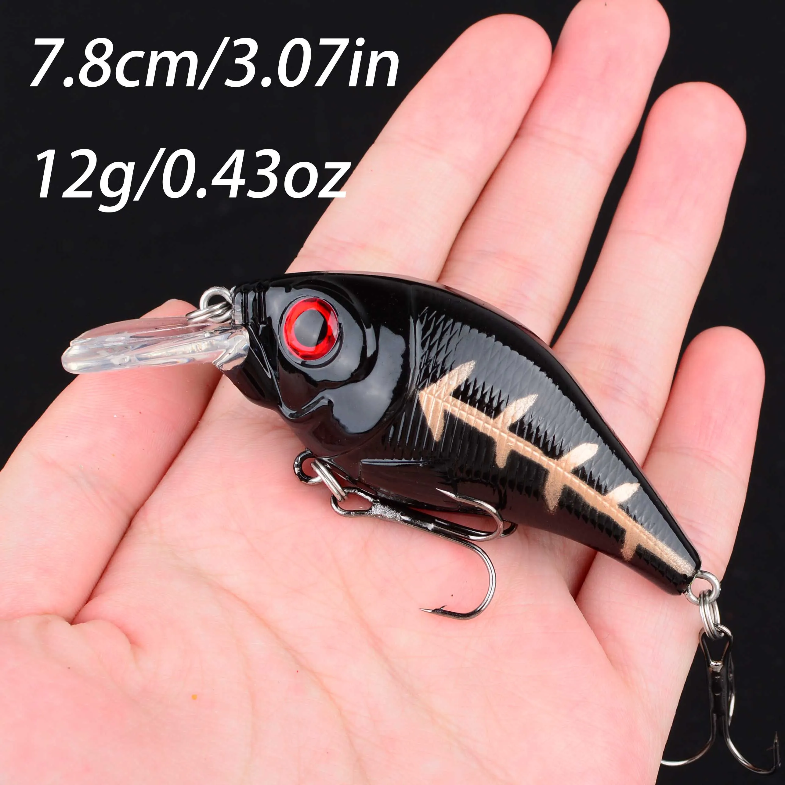 Perfil y tamaño del crankbaits