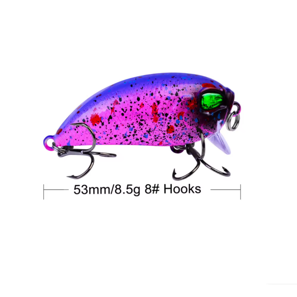 Wobbler flotante lubina 53mm 8,5g - imagen 5