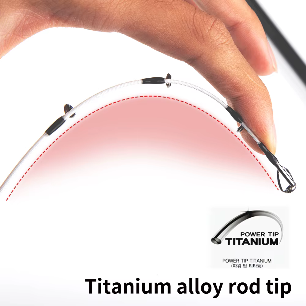 Caña Fishingfans Titanium Metal Tip ML 200g Shore Jigging Cefalópodos