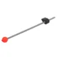 Puntas de acero inoxidable para pesca en hielo con bola roja EVA - imagen 2