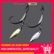 Jig Head con anclaje spin-lock para vinilo de pesca - imagen 2