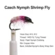 Vtwins Moscas de pesca con mosca para trucha, ninfa checa Scud - imagen 5