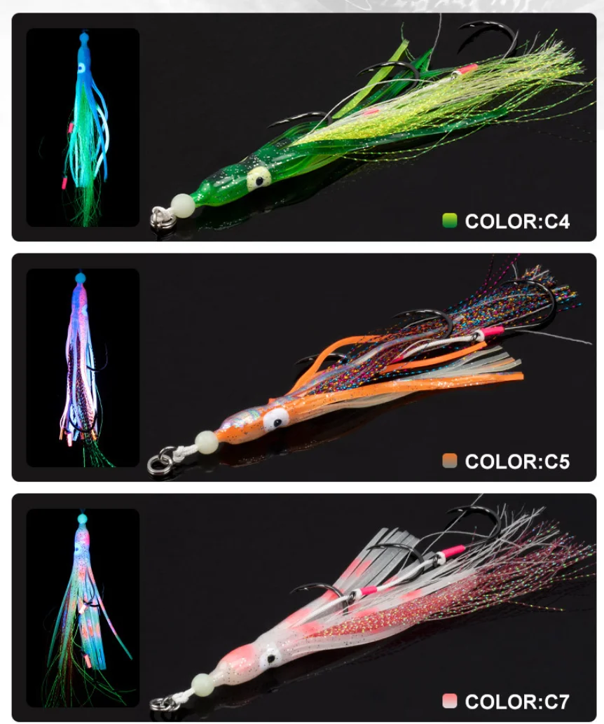 Señuelo luminoso marino para calamares con anzuelo – alta mar - imagen 5