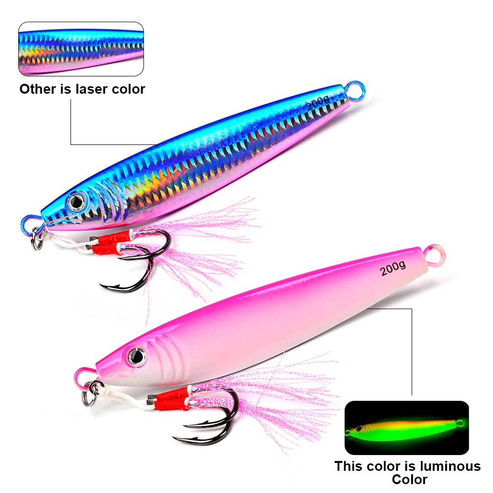 Señuelo jigging para lubina Proberos, recubrimiento láser escamas - imagen 2