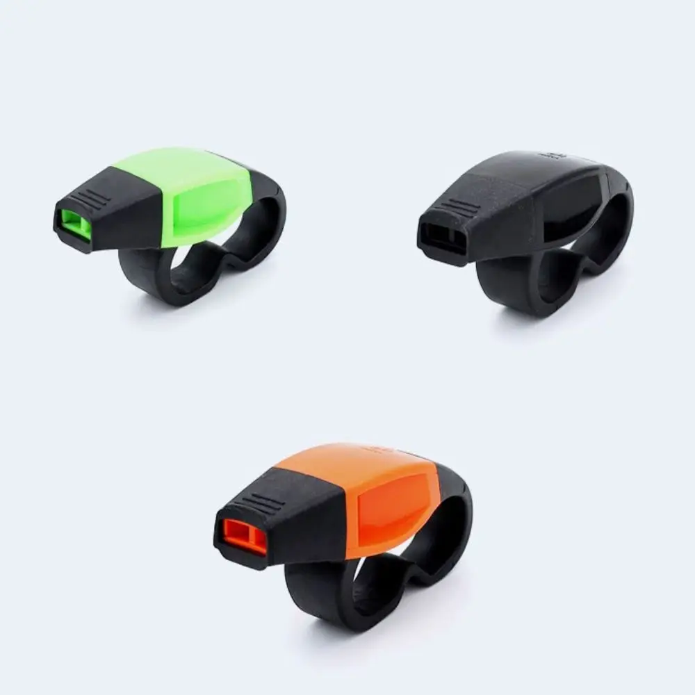 Silbato de mano PVC sonido potente portátil multicolor - imagen 4