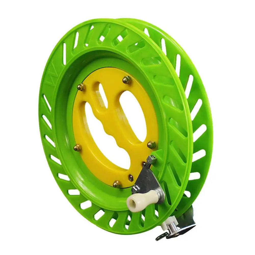 Carrete de pesca manual con bobinador redondo y antirretorno