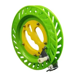 Carrete de pesca manual con bobinador redondo y antirretorno