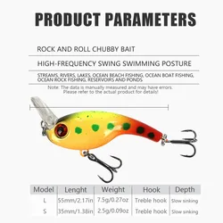 Señuelo wobblers Micro Minnow – Mini crankbait para lubina y trucha
