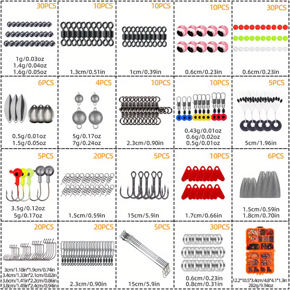 Kit de bocaoles y accesorios para pesca exterior - imagen 3