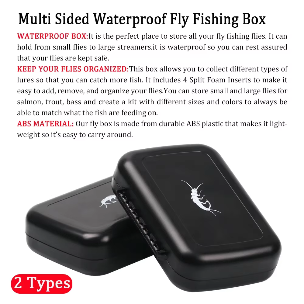 Caja de moscas Wifreo impermeable – Para nymph, streamer y moscas secas - imagen 5