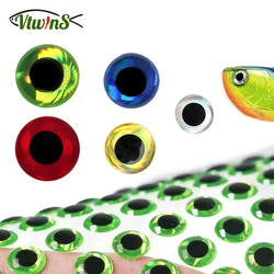 Vtwins ojos de pez epoxi holográficos 3D para señuelos DIY