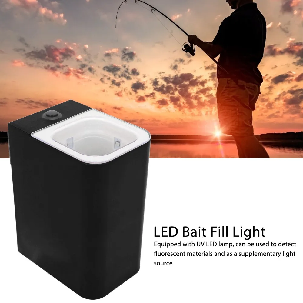 Lámpara LED para pesca nocturna subacuática con correa ABS - imagen 3