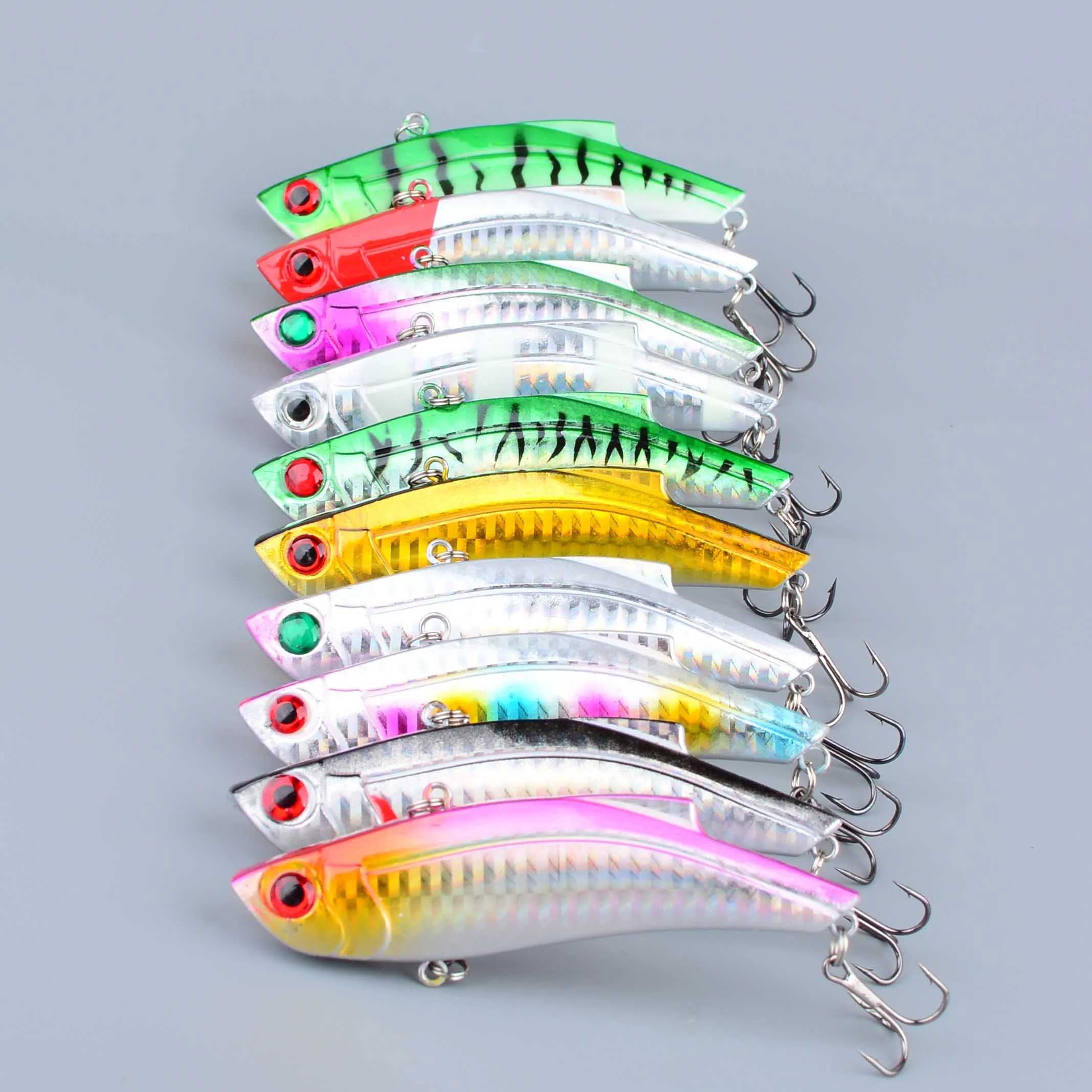 Wobbler minnow VIB con bola de acero para lance largo y trolling - imagen 3