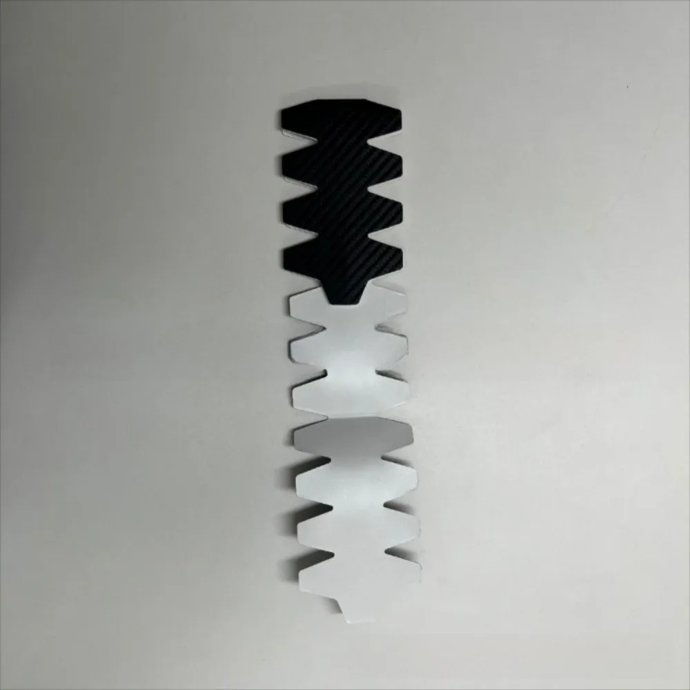 Cinta protectora adhesiva para raqueta de playa PU negro transparente - imagen 2