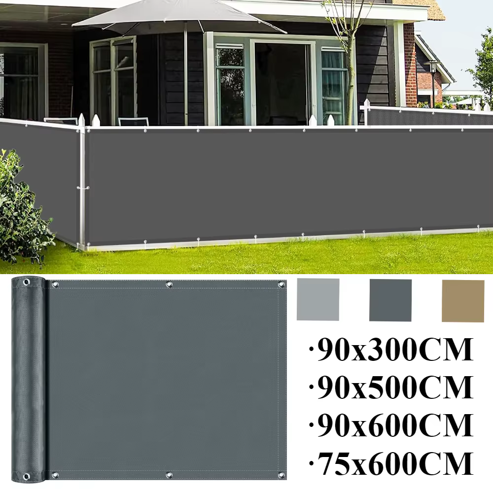 Cubierta valla privacidad balcón UV impermeable para exterior - imagen 3