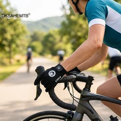 Guantes de ciclismo transpirable anti-UV resistentes a impactos