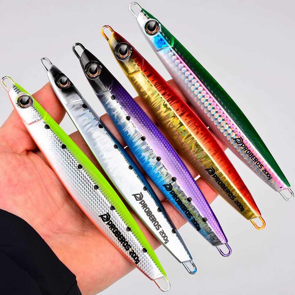Señuelo cuchara para jigging lento con anzuelo triple – Lubina - imagen 5