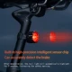 Luz trasera bicicleta LED resistente al agua IP66, brillo y modos - imagen 2